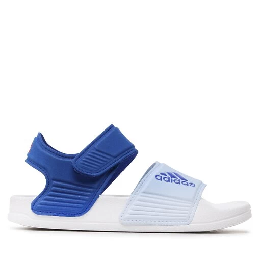 Sandales Adidas Adilette Sandal K H06444 Lucid Blue/Blue Dawn/Bright Red 4 Sandales Adidas Adilette Sandal K H06444 Lucid Blue/Blue Dawn/Bright Red – Image 2