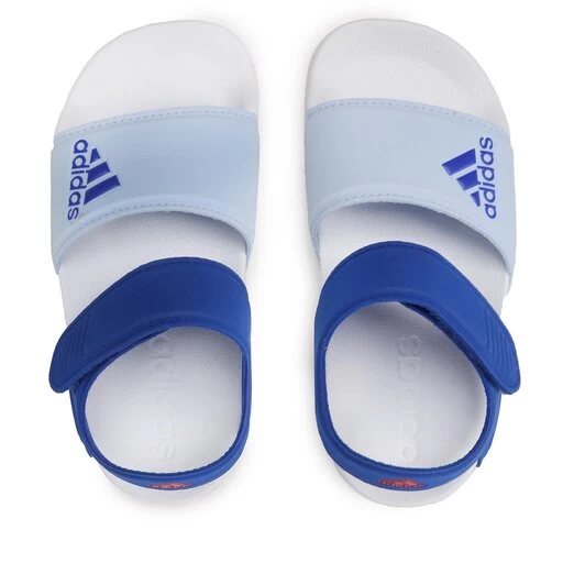 Sandales Adidas Adilette Sandal K H06444 Lucid Blue/Blue Dawn/Bright Red 6 Sandales Adidas Adilette Sandal K H06444 Lucid Blue/Blue Dawn/Bright Red – Image 4