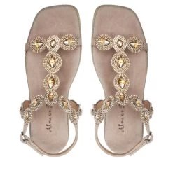 Sandales Alma En Pena V23380 Suede Vison -Pointe De Chaussures sandales alma en pena v23380 suede vison 4