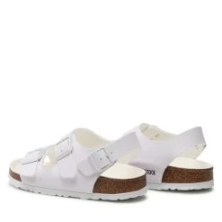 Sandales Birkenstock Milano 1025011 Triples White 9 Sandales Birkenstock Milano 1025011 Triples White -Pointe De Chaussures sandales birkenstock milano 1025011 triples white 2