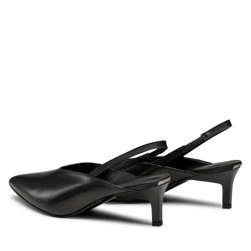Sandales Calvin Klein Geo Stil Slingback Pump 50 HW0HW01345 Ck Black BEH 5 Sandales Calvin Klein Geo Stil Slingback Pump 50 HW0HW01345 Ck Black BEH – Image 3