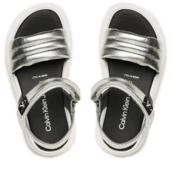 Sandales Calvin Klein Jeans Velcro Sandal V4A2-80511-0243 Silver 904 11 Sandales Calvin Klein Jeans Velcro Sandal V4A2-80511-0243 Silver 904 -Pointe De Chaussures sandales calvin klein jeans velcro sandal v4a2 80511 0243 silver 904 4