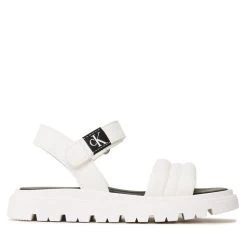 Sandales Calvin Klein Jeans Velcro Sandal V4A2-80512-1614 White 100 -Pointe De Chaussures sandales calvin klein jeans velcro sandal v4a2 80512 1614 white 100 1