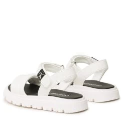 Sandales Calvin Klein Jeans Velcro Sandal V4A2-80512-1614 White 100 -Pointe De Chaussures sandales calvin klein jeans velcro sandal v4a2 80512 1614 white 100 2