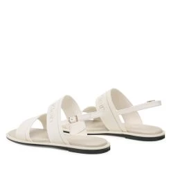 Sandales Calvin Klein Squared Flat Sandal He HW0HW01496 Marshmallow YBJ -Pointe De Chaussures sandales calvin klein squared flat sandal he hw0hw01496 marshmallow ybj 2