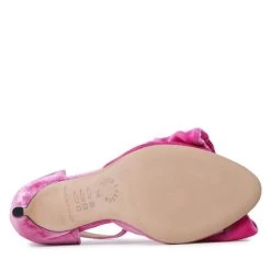 Sandales Custommade Marita Velvet 998620031 Fuchsia Pink 204 -Pointe De Chaussures sandales custommade marita velvet 998620031 fuchsia pink 204 3