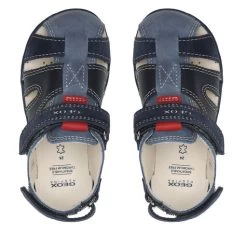 Sandales Geox B Sandal Delhi Boy B354LA0CL22C0200 S Blue/Red -Pointe De Chaussures sandales geox b sandal delhi boy b354la0cl22c0200 s blue red 4