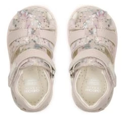 Sandales Geox B Sandal Macchia Gir B254WB007BCC8172 Lt Rose -Pointe De Chaussures sandales geox b sandal macchia gir b254wb007bcc8172 lt rose 4