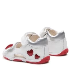 Sandales Geox B Sandal Tapuz Girl B350YD085KCC0050 White/Red -Pointe De Chaussures sandales geox b sandal tapuz girl b350yd085kcc0050 white red 2