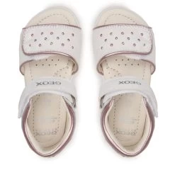 Sandales Geox B Verred A B3521A 08509 C1253 S White/Old Rose -Pointe De Chaussures sandales geox b verred a b3521a 08509 c1253 s white old rose 4