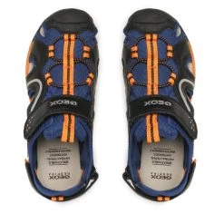 Sandales Geox J Borealis B. B J250RB 014ME C0820 D Navy/Orange -Pointe De Chaussures sandales geox j borealis b b j250rb 014me c0820 d navy orange 4