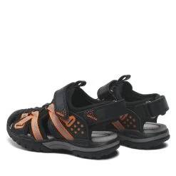Sandales Geox J Borealis Boy J920RB0ME14C0038 M Black/Orange -Pointe De Chaussures sandales geox j borealis boy j920rb0me14c0038 m black orange 2