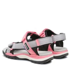 Sandales Geox J Borealis Girl J150WA01511C0017 D Black/Grey -Pointe De Chaussures sandales geox j borealis girl j150wa01511c0017 d black grey 2