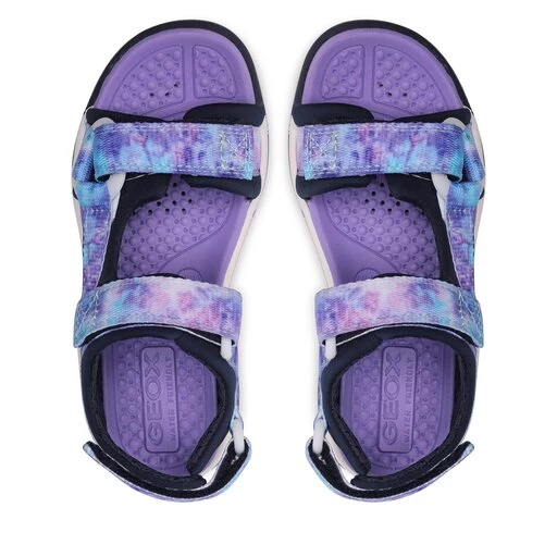 Sandales Geox J Borealis Girl J350WB01511C4267 S Navy/Violet 7 Sandales Geox J Borealis Girl J350WB01511C4267 S Navy/Violet – Image 5