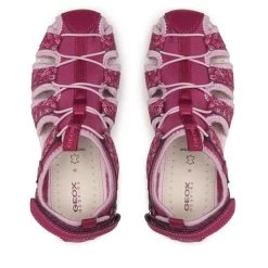 Sandales Geox J S.Whinberry G.A J35GRA 015CE CP8E8 D Dk Raspberry/Pink -Pointe De Chaussures sandales geox j s whinberry g a j35gra 015ce cp8e8 d dk raspberry pink 4