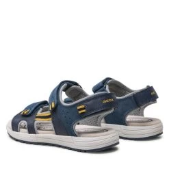 Sandales Geox J Sandal Alben Boy J35AVA01522C4B2G D Avio/Dk Yellow -Pointe De Chaussures sandales geox j sandal alben boy j35ava01522c4b2g d avio dk yellow 2