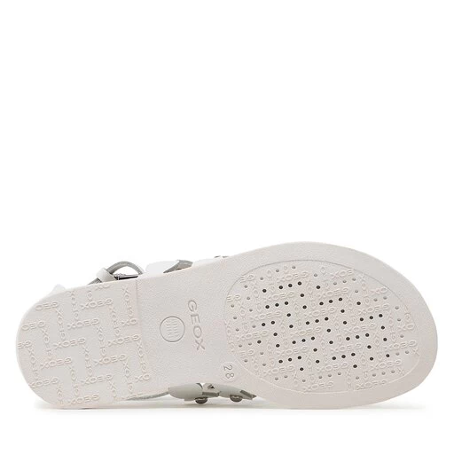 Sandales Geox J Sandal Karly Girl J3535D043BCC1000 S White 6 Sandales Geox J Sandal Karly Girl J3535D043BCC1000 S White – Image 4