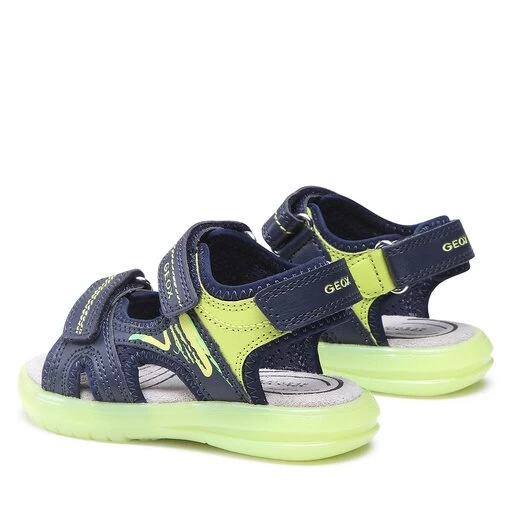 Sandales Geox J Sandal Maratea Boy J15DRD014BCCF43S M Navy/Lime Green 5 Sandales Geox J Sandal Maratea Boy J15DRD014BCCF43S M Navy/Lime Green – Image 3
