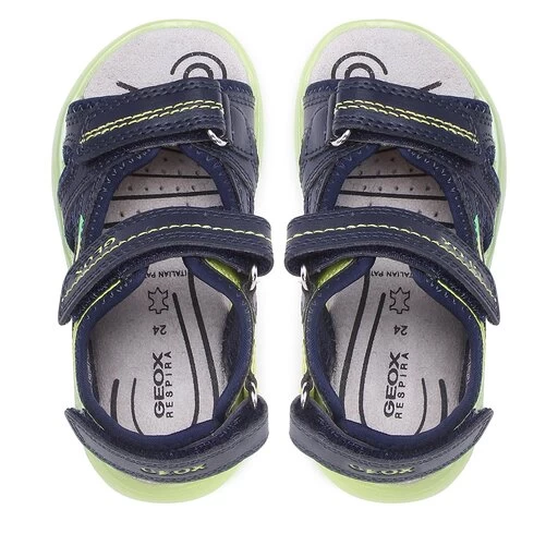 Sandales Geox J Sandal Maratea Boy J15DRD014BCCF43S M Navy/Lime Green 7 Sandales Geox J Sandal Maratea Boy J15DRD014BCCF43S M Navy/Lime Green – Image 5