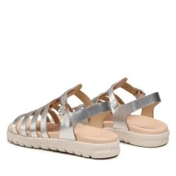 Sandales Geox J Sandal Soleima Gir J35GSB000CFC1007 D Silver -Pointe De Chaussures sandales geox j sandal soleima gir j35gsb000cfc1007 d silver 2