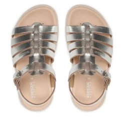 Sandales Geox J Sandal Soleima Gir J35GSB000CFC1007 M Silver 11 Sandales Geox J Sandal Soleima Gir J35GSB000CFC1007 M Silver -Pointe De Chaussures sandales geox j sandal soleima gir j35gsb000cfc1007 m silver 4