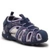 Sandales Geox J Sandal Whinberry G J35GRA015CECF48E S Navy/Dk Lilac -Pointe De Chaussures sandales geox j sandal whinberry g j35gra015cecf48e s navy dk lilac