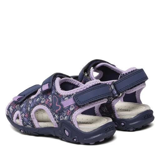 Sandales Geox J Sandal Whinberry G J35GRD0CE15CF48E S Navy/Dk Lilac 5 Sandales Geox J Sandal Whinberry G J35GRD0CE15CF48E S Navy/Dk Lilac – Image 3