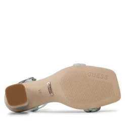 Sandales Guess Cadhna FL6CDN ELE03 AQUA -Pointe De Chaussures sandales guess cadhna fl6cdn ele03 aqua 3