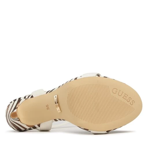 Sandales Guess Facy FL6FAC LEA03 WHITE 6 Sandales Guess Facy FL6FAC LEA03 WHITE – Image 4