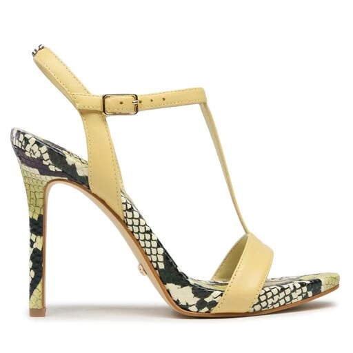 Sandales Guess Facy FL6FAC LEA03 YELLO 4 Sandales Guess Facy FL6FAC LEA03 YELLO – Image 2