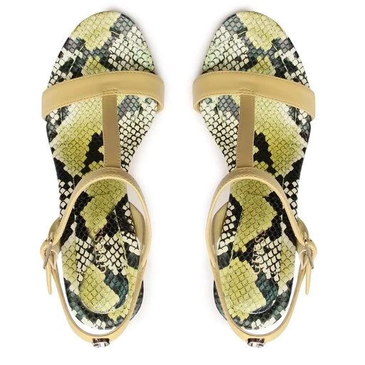 Sandales Guess Facy FL6FAC LEA03 YELLO 7 Sandales Guess Facy FL6FAC LEA03 YELLO – Image 5