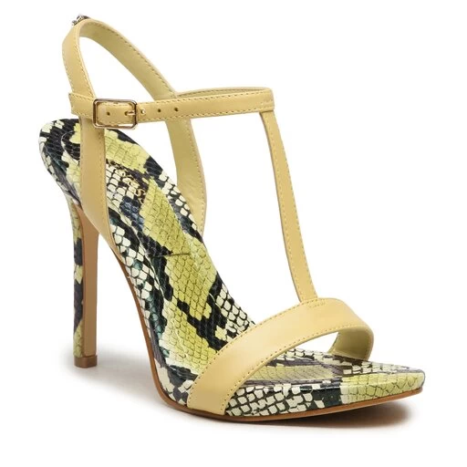 Sandales Guess Facy FL6FAC LEA03 YELLO 3 Sandales Guess Facy FL6FAC LEA03 YELLO