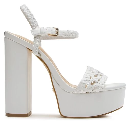 Sandales Guess Gabelle FL6GLL ELE03 WHITE 4 Sandales Guess Gabelle FL6GLL ELE03 WHITE – Image 2