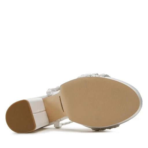 Sandales Guess Gabelle FL6GLL ELE03 WHITE 6 Sandales Guess Gabelle FL6GLL ELE03 WHITE – Image 4