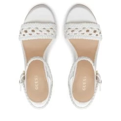 Sandales Guess Gabelle FL6GLL ELE03 WHITE 11 Sandales Guess Gabelle FL6GLL ELE03 WHITE -Pointe De Chaussures sandales guess gabelle fl6gll ele03 white 4