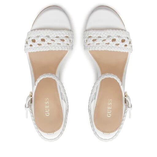 Sandales Guess Gabelle FL6GLL ELE03 WHITE 7 Sandales Guess Gabelle FL6GLL ELE03 WHITE – Image 5