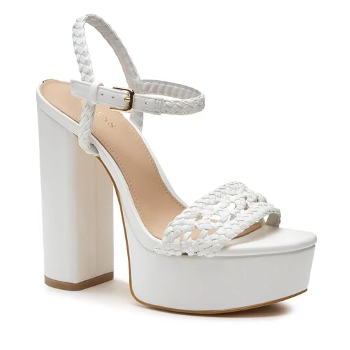 Sandales Guess Gabelle FL6GLL ELE03 WHITE 3 Sandales Guess Gabelle FL6GLL ELE03 WHITE