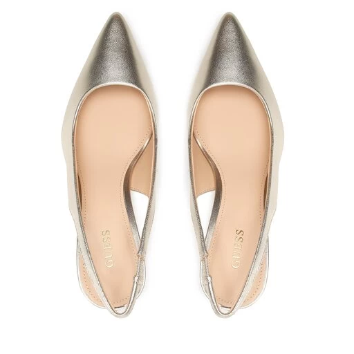 Sandales Guess Malek FL5MLK LEA05 GOLD 7 Sandales Guess Malek FL5MLK LEA05 GOLD – Image 5