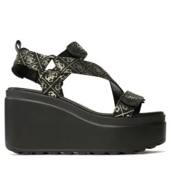 Sandales Guess Ocilia2 FL6O2C FAL04 BLKPL -Pointe De Chaussures sandales guess ocilia2 fl6o2c fal04 blkpl 1