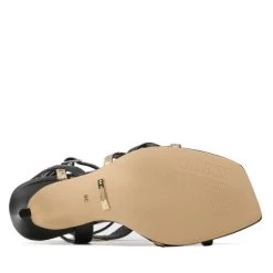 Sandales Guess Syivia FL5SYV LEA03 BLACK -Pointe De Chaussures sandales guess syivia fl5syv lea03 black 3