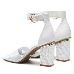 Sandales Guess Yancy FL6YAN LEA03 WHITE -Pointe De Chaussures sandales guess yancy fl6yan lea03 white 2