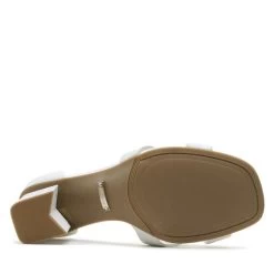 Sandales Guess Yancy FL6YAN LEA03 WHITE -Pointe De Chaussures sandales guess yancy fl6yan lea03 white 3