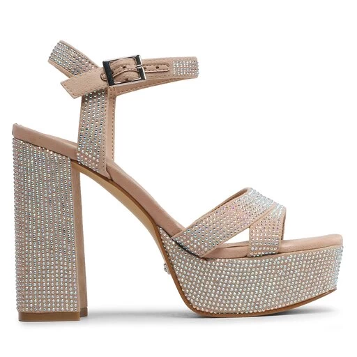 Sandales Guess Zeline FL6ZLE ESU03 NUDE 4 Sandales Guess Zeline FL6ZLE ESU03 NUDE – Image 2