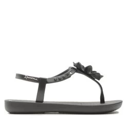 Sandales Ipanema IPANEMA CLASS FLORA 27018 Black AF381 -Pointe De Chaussures sandales ipanema ipanema class flora 27018 black af381 1