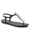 Sandales Ipanema IPANEMA CLASS SHINY 83338 Black/Silver AH376 -Pointe De Chaussures sandales ipanema ipanema class shiny 83338 black silver ah376
