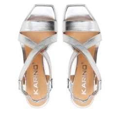 Sandales Karino 4677/078-P Srebrny -Pointe De Chaussures sandales karino 4677 078 p srebrny 4