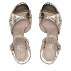 Sandales Kotyl 2595 Złoty Lustro 11 Sandales Kotyl 2595 Złoty Lustro -Pointe De Chaussures sandales kotyl 2595 zloty lustro 4