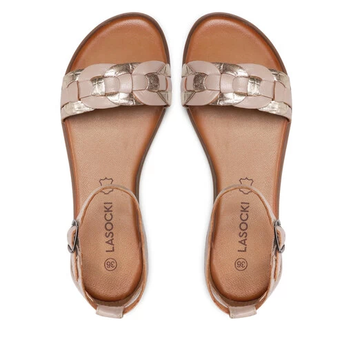 Sandales Lasocki WI16-FOXI-30 Beige 8 Sandales Lasocki WI16-FOXI-30 Beige – Image 6