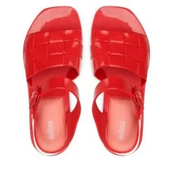 Sandales Melissa Basket Sandal Ad 33807 Red AK757 -Pointe De Chaussures sandales melissa basket sandal ad 33807 red ak757 4