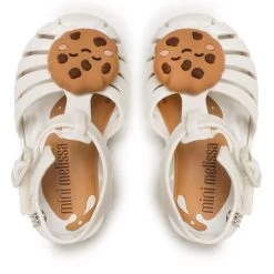 Sandales Melissa Mini Melissa Possession Candy 33737 White/Beige AI281 -Pointe De Chaussures sandales melissa mini melissa possession candy 33737 white beige ai281 4